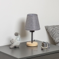 Brilagi - Laualamp NUBILA WOOD 1xE27/25W/230V tamm/hall