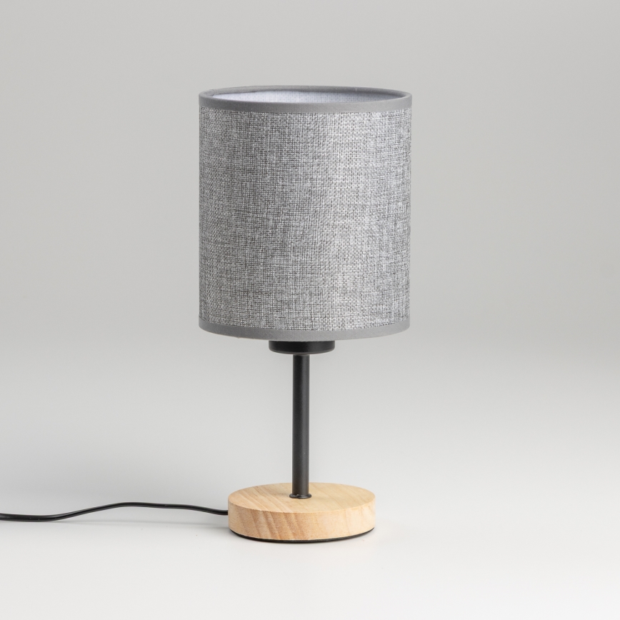 Brilagi - Laualamp NUBILA WOOD 1xE27/25W/230V tamm/hall