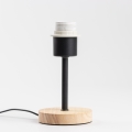 BRILAGI - Laualamp NUBILA WOOD 1xE27/25W/230V tamm/must