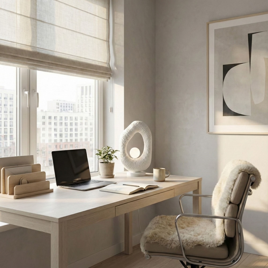 Brilagi - Laualamp WABI SABI 1xG9/8W/230V valge