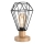 Brilagi - Laualamp WOODY BASKET 1xE27/60W/230V tamm