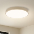 Brilagi - LED Dimmerdatav Katusvalgus POOL SMART LED/48W/230V diameeter 40 cm Wi-Fi Tuya beež + puldiga