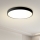 Brilagi - LED dimmeripaneel POOL LED/60W/230V 3000-6000K, diameeter 60 cm, musta + kaugjuhtimispult