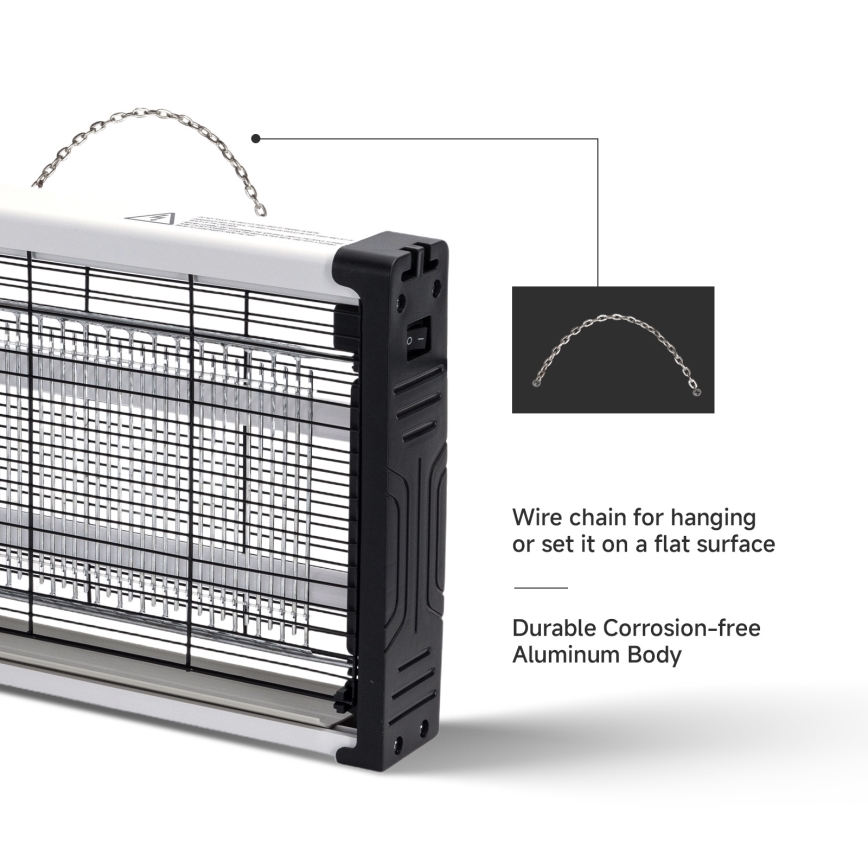 Brilagi - LED elektriline putukapüünis UV 2xLED/2W/230V 20 m2