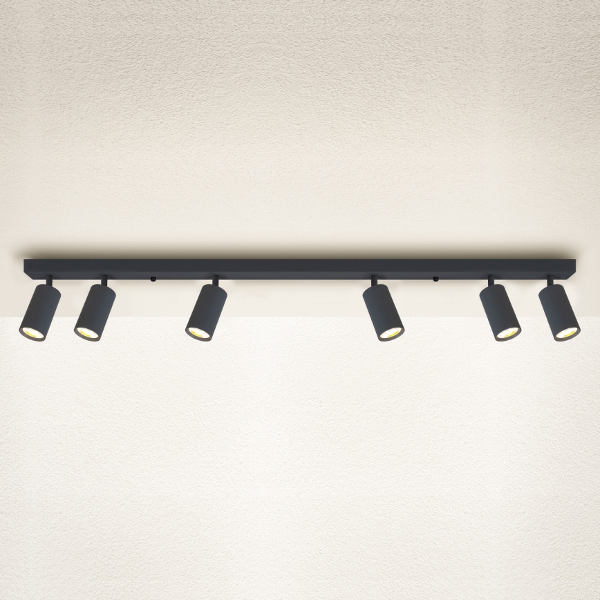Brilagi - LED hämardatav kohtvalgusti SELE 6xGU10/6,5W/230V 2700-6500K antratsiit
