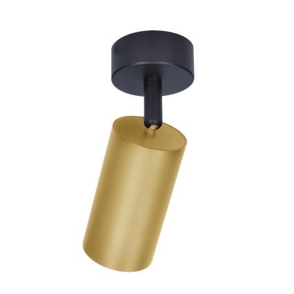 Brilagi - LED RGBW Hämardatav punktvalgusti SELE GOLDEN 1xGU10/4,8W/230V 3000K must/kuldne + kaugjuhtimispult