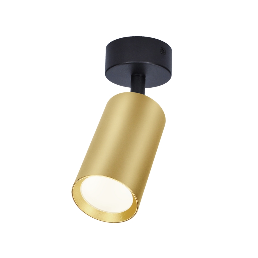 Brilagi - LED RGBW Hämardatav punktvalgusti SELE GOLDEN 1xGU10/4,8W/230V 3000K must/kuldne + kaugjuhtimispult