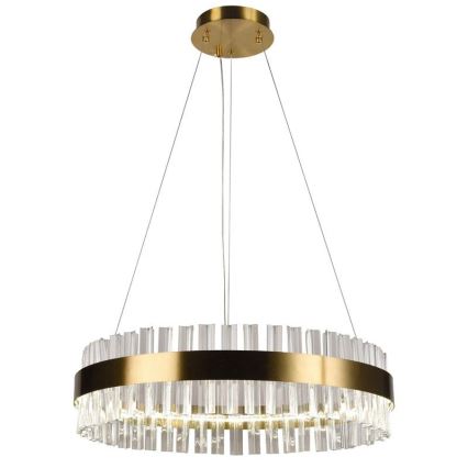 Brilagi - LED Hämardatav kristall Lühter nööril HALO LED/40W/230V + kaugjuhtimispult