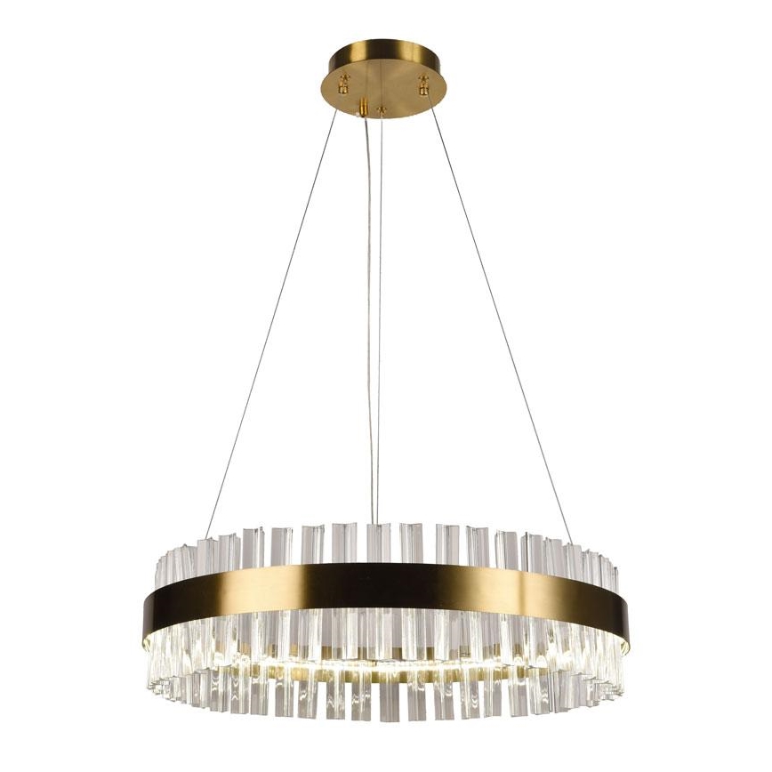 Brilagi - LED Hämardatav kristall Lühter nööril HALO LED/40W/230V + kaugjuhtimispult