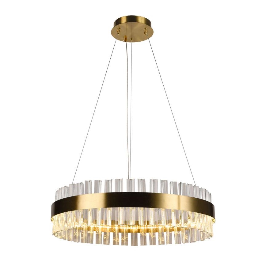 Brilagi - LED Hämardatav kristall Lühter nööril HALO LED/40W/230V + kaugjuhtimispult