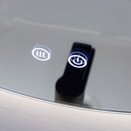 Brilagi - LED-vannitoa soojendusega peegel DEMI PRO LED/20W/230V läbimõõt 60 cm IP44 CRI 90 hämardatav + CCT