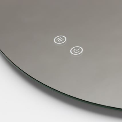 Brilagi - LED-vannitoa soojendusega peegel DEMI PRO LED/20W/230V läbimõõt 60 cm IP44 CRI 90 hämardatav + CCT