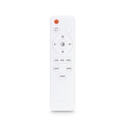 Brilagi - Hämardatav laelamp ALSON LED/48W/230V 3000-6500K, tamm, läbimõõt 39,5 cm + kaugjuhtimispult