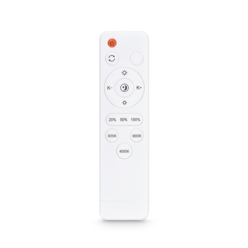 Brilagi - Hämardatav laelamp ALSON LED/48W/230V 3000-6500K, tamm, läbimõõt 39,5 cm + kaugjuhtimispult