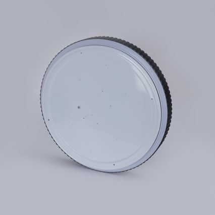Brilagi - hämardatav LED-laelamp CORVO LED/72W/230V 3000-6000K must, läbimõõt 50 cm + kaugjuhtimispult