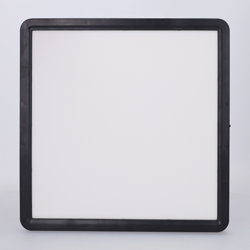 Brilagi - hämardatav LED-laelamp ESTELA SQUARE LED/36W/230V 3000-6500K 31x31 cm must + kaugjuhtimispult