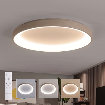 BRILAGI - LED-hämardatav laelamp FALCON II LED/108W/230V 3000-6500K läbimõõt 80 cm valge/beež + kaugjuhtimispult