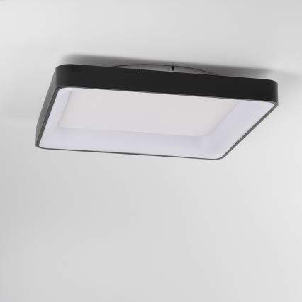 Brilagi - LED-hämardatav laevalgusti FALCON II LED/125W/230V 3000-6500K 60x60 cm must + kaugjuhtimispult