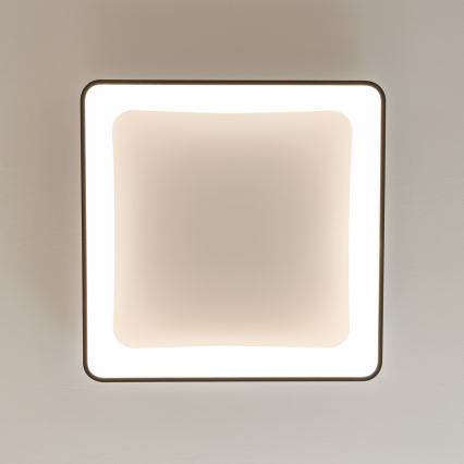 Brilagi - LED-hämardatav laevalgusti FALCON II LED/125W/230V 3000-6500K 60x60 cm must + kaugjuhtimispult