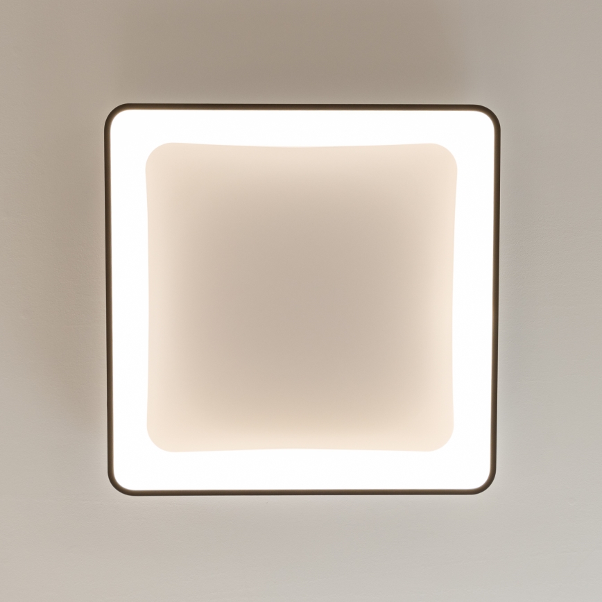 Brilagi - LED-hämardatav laevalgusti FALCON II LED/125W/230V 3000-6500K 60x60 cm must + kaugjuhtimispult