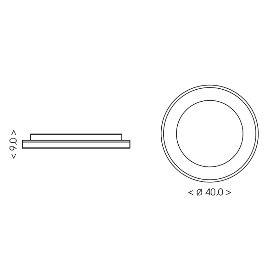 BRILAGI - hämardatav LED-laelamp FALCON II LED/67W/230V 3000-6500K läbimõõt 40 cm valge/beež + kaugjuhtimispult