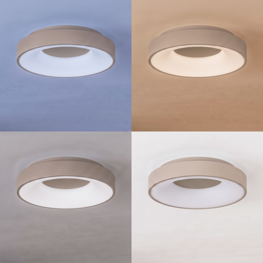 BRILAGI - LED hämardatav laelamp FALCON II LED/67W/230V 3000-6500K läbimõõt 40 cm beež + kaugjuhtimispult