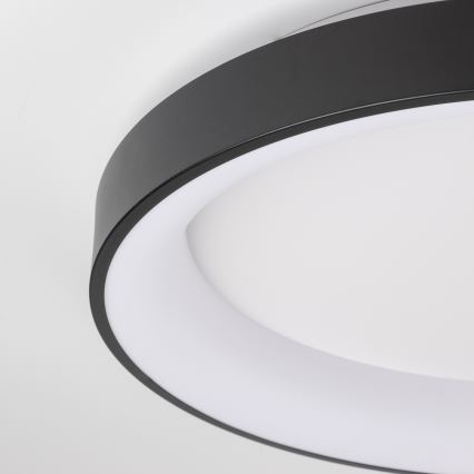 Brilagi - Hämardatav LED-laelamp FALCON II LED/99W/230V 3000-6500K läbimõõt 60 cm must + kaugjuhtimispult