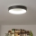 Brilagi - LED hämardatav laelamp FALCON LED/80W/230V 3000-6500K läbimõõt 60 cm must + kaugjuhtimispult