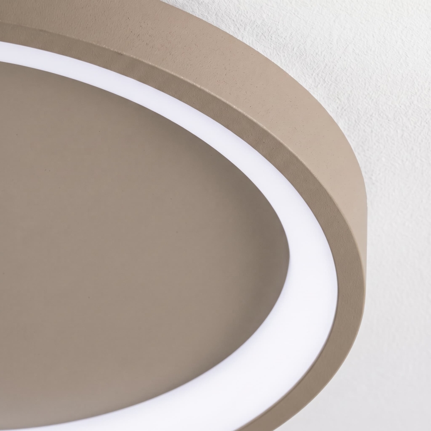 BRILAGI - LED hämardatav laevalgusti FALCON SLIM LED/42W/230V 3000-6500K läbimõõt 50 cm beež + kaugjuhtimispult