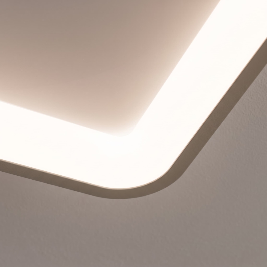 BRILAGI - LED hämardatav laelamp FALCON SLIM LED/50W/230V 3000-6500K 50x50 cm valge/beež + kaugjuhtimispult