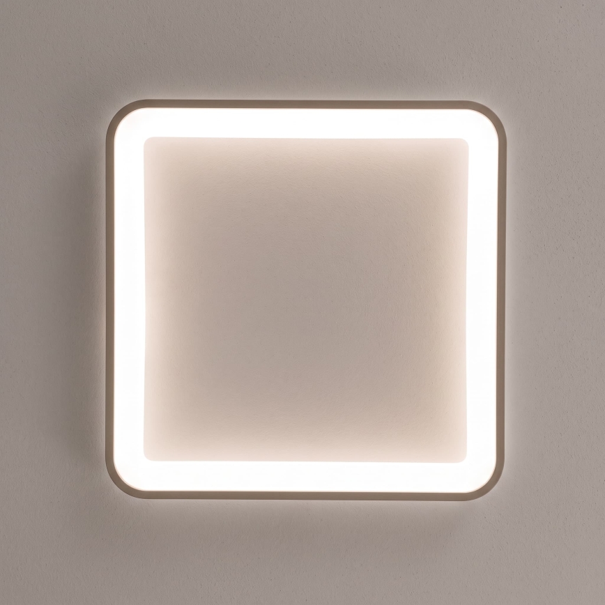 BRILAGI - LED hämardatav laelamp FALCON SLIM LED/50W/230V 3000-6500K 50x50 cm valge/beež + kaugjuhtimispult