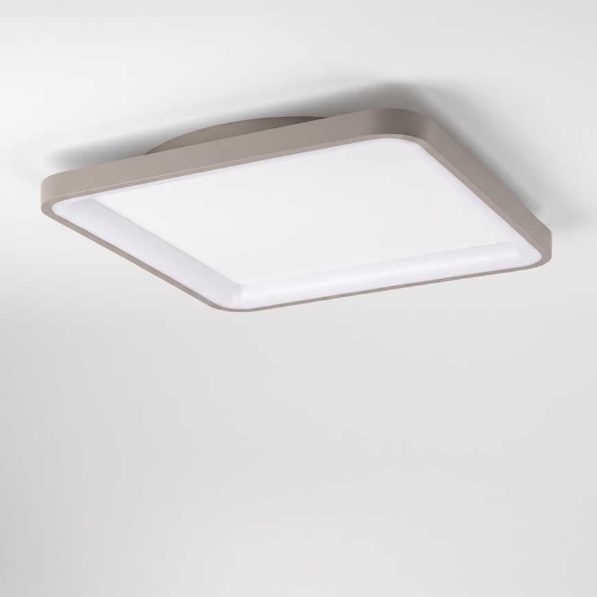 BRILAGI - LED hämardatav laelamp FALCON SLIM LED/50W/230V 3000-6500K 50x50 cm valge/beež + kaugjuhtimispult