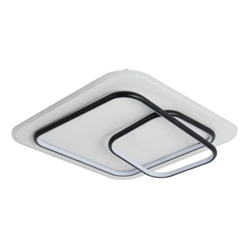 Brilagi - LED Hämardatav laelamp IRIS LED/81W/230V 3000-6000K 50x50 cm valge/must + kaugjuhtimispult