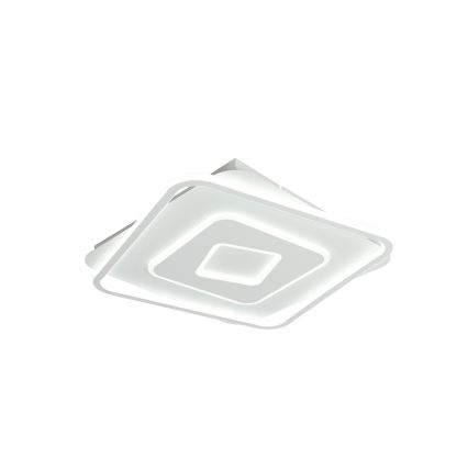 Brilagi - LED-hämardatav laevalgusti IRIS LED/98W/230V 3000-6000K 50x50 cm valge + kaugjuhtimispult