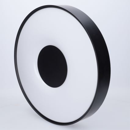 Brilagi - Hämardatav laevalgusti JAMIS LED/48W/230V 3000-6500K Ø 39 cm must + kaugjuhtimispult
