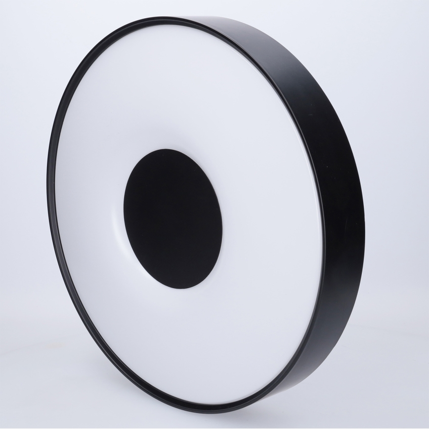 Brilagi - Hämardatav laevalgusti JAMIS LED/48W/230V 3000-6500K Ø 39 cm must + kaugjuhtimispult