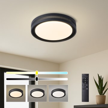 Brilagi - LED hämardatav laelamp KREON LED/54W/230V 3000-6000K valge, läbimõõt 38 cm + kaugjuhtimispult