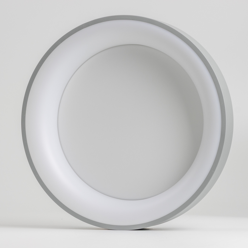 Brilagi - LED hämardatav laelamp FALCON LED/40W/230V 3000-6500K läbimõõt 45 cm hall + kaugjuhtimispult