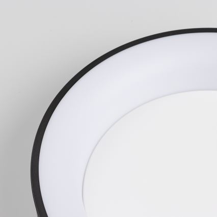 Brilagi - LED Hämardatav laevalgusti FALCON LED/40W/230V 3000-6500K läbimõõt 45 cm must + kaugjuhtimispult