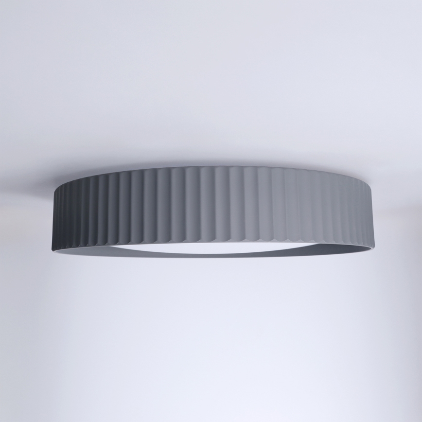 Brilagi - hämardatav laelamp LUCIA LED/48W/230V 3000-6500K läbimõõt 41 cm hall + kaugjuhtimispult