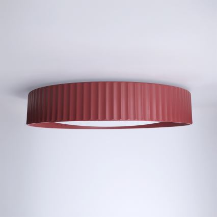 Brilagi - LED hämardatav laelamp LUCIA LED/48W/230V 3000-6500K läbimõõt 41 cm punane + kaugjuhtimispult