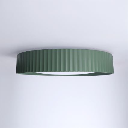 Brilagi - LUCIA LED hämardatav laevalgusti LED/48W/230V 3000-6500K läbimõõt 41 cm roheline + kaugjuhtimispult