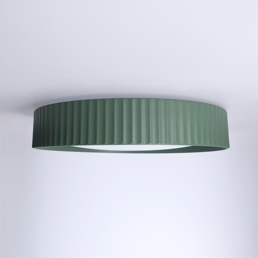 Brilagi - LUCIA LED hämardatav laevalgusti LED/48W/230V 3000-6500K läbimõõt 41 cm roheline + kaugjuhtimispult