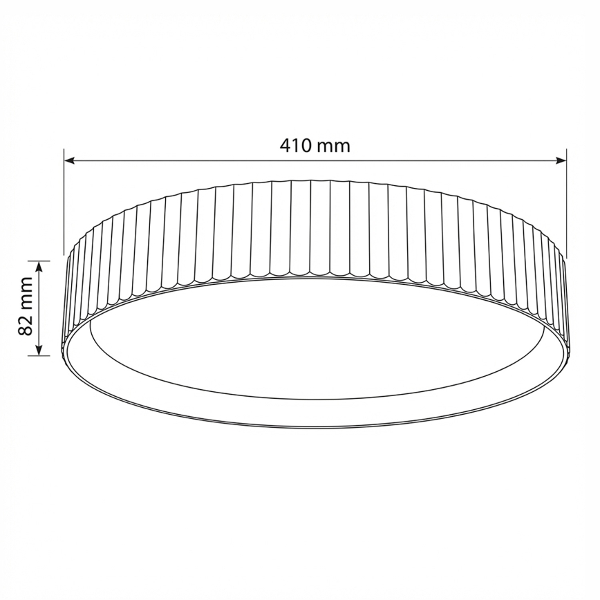 Brilagi - LUCIA LED hämardatav laevalgusti LED/48W/230V 3000-6500K läbimõõt 41 cm roheline + kaugjuhtimispult