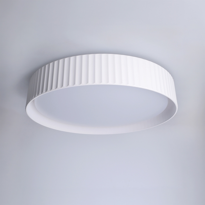 Brilagi - LED hämardatav laelamp LUCIA LED/48W/230V 3000-6500K läbimõõt 41 cm valge + kaugjuhtimispult