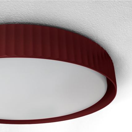 Brilagi - LED hämardatav laelamp LUCIA LED/60W/230V 3000-6500K läbimõõt 59 cm punane + kaugjuhtimispult