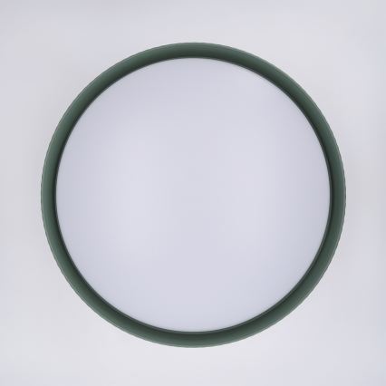 Brilagi - hämardatav LED-laevalgusti LUCIA LED/60W/230V 3000-6500K läbimõõt 59 cm roheline + kaugjuhtimispultiga