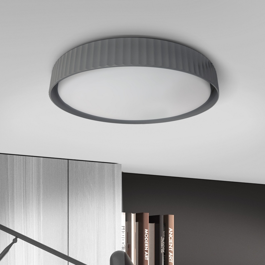 Brilagi - Hämardatav LED-laelamp LUCIA LED/60W/230V 3000–6500K läbimõõt 59 cm, hall + kaugjuhtimispult