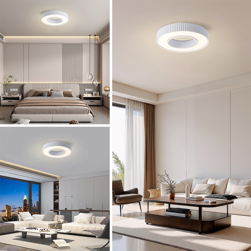 Brilagi - LED Hämardatav laelamp LUMIX LED/48W/230V 3000-6000K valge läbimõõt 50 cm + kaugjuhtimispult