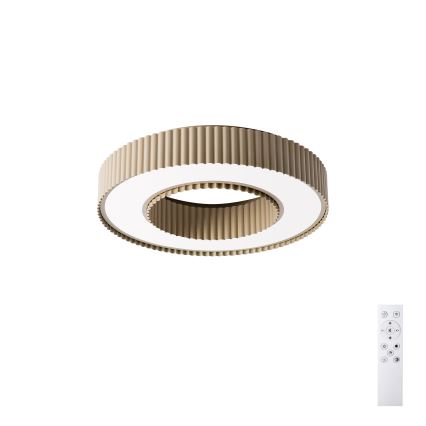 Brilagi - LUMIX hämardatav LED-laelamp LED/48W/230V 3000-6000K beež, läbimõõt 50 cm + kaugjuhtimispult